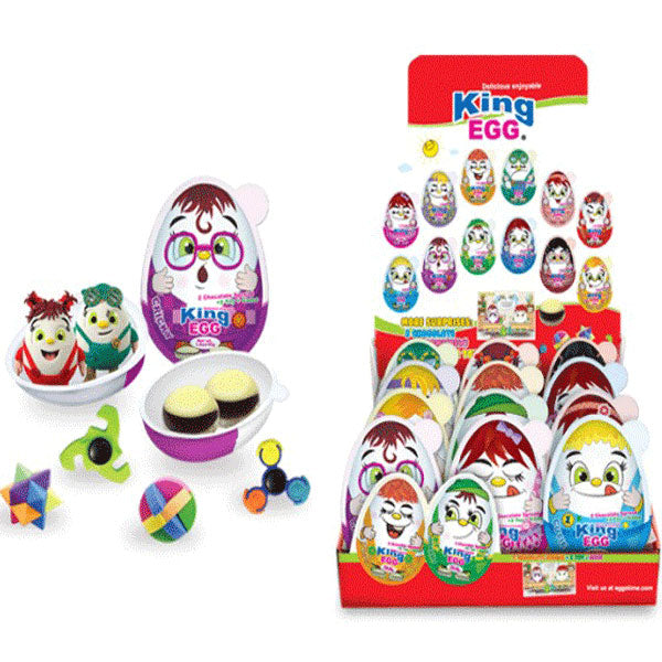 Шоколадные яйца Giant King – 1,41 унции (40 г)